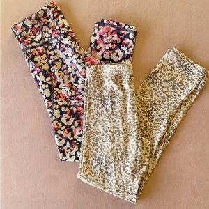 Animal print leggings